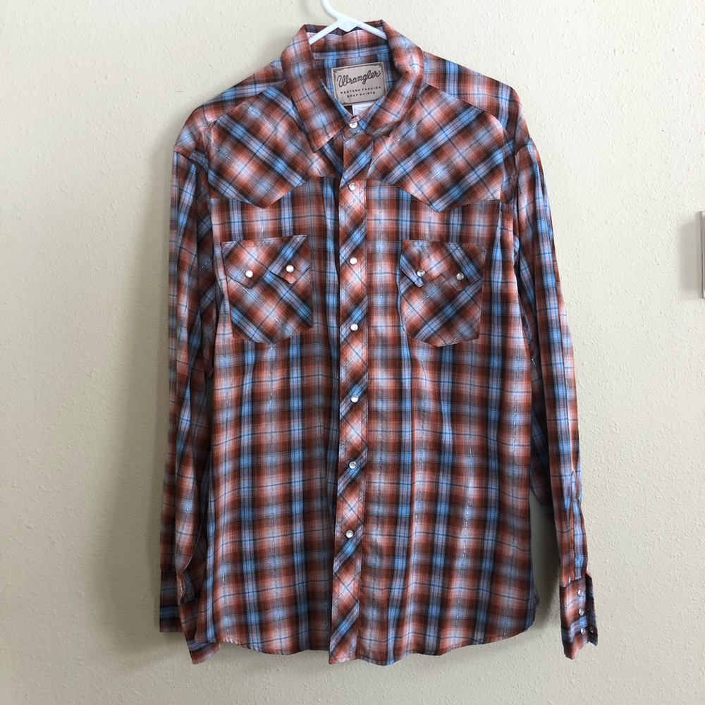 Wrangler Pearl Snap Long Sleeve